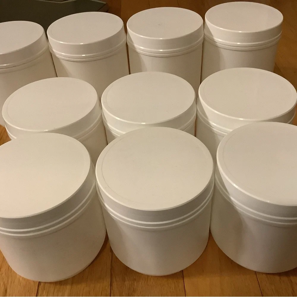 White Storage Containers Set - Picture 2 of 4